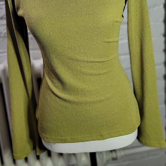 Jersey Open Back Long Sleeve Top from Paris - Picture 3 of 4